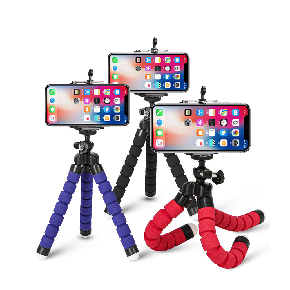 Webcam Stand Clip - Mini Uniwersalny Statyw Fotograficzny typu Octopus