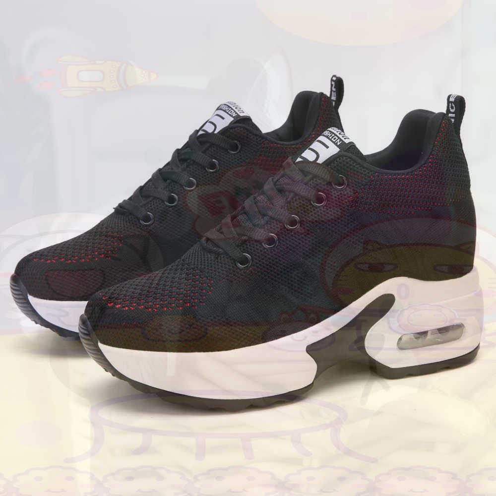 The Office Tech - Czerwony Rozmiar 36 Buty Kobieta Tenis