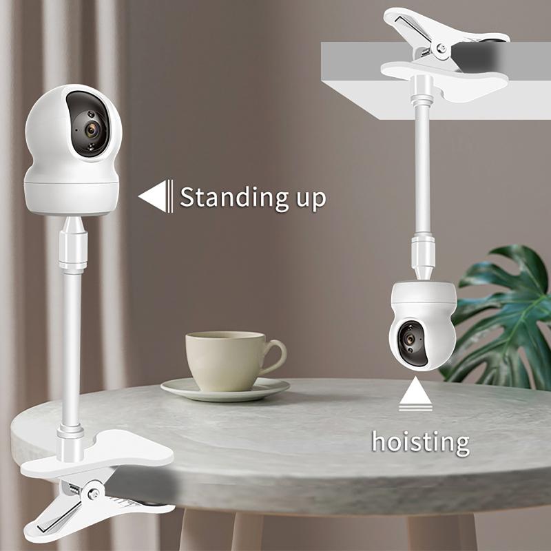 Webcam Stand Clip - Bez dziurkowania, przenośny uchwyt z klipsem