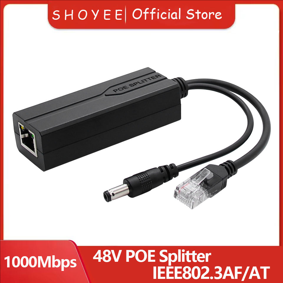 Power Over Ethernet - Rozdzielacz PoE 48V na 12V/5V IEEE