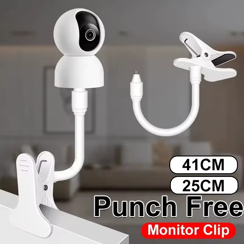Webcam Stand Clip - Przenośny, elastyczny uchwyt zaciskowy do kamery,