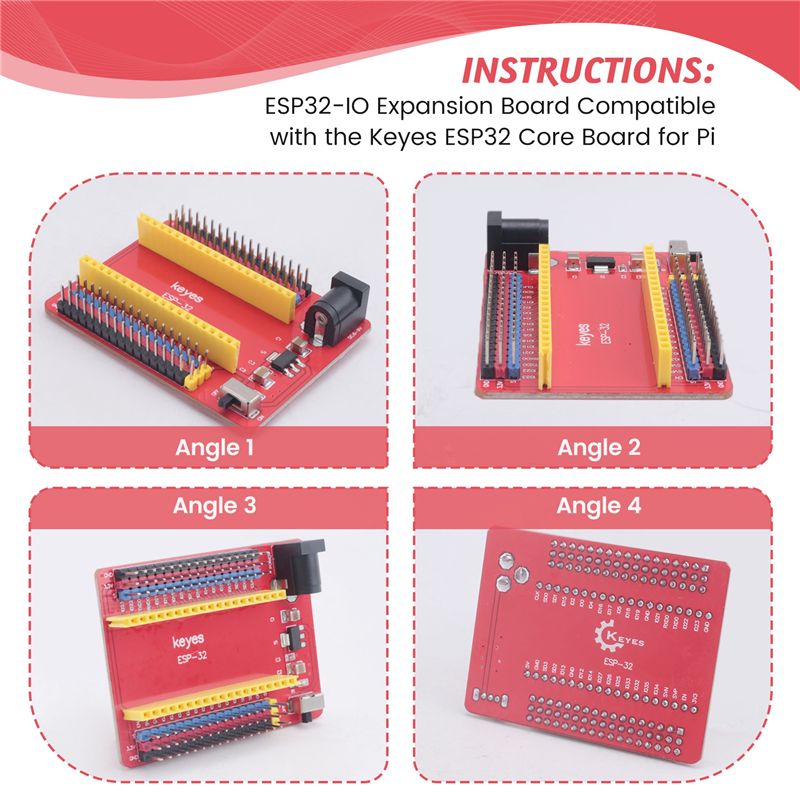 Płytka rozszerzeń A01E-ESP32-I – Raspberry Pi Keyboard recenzja i cena