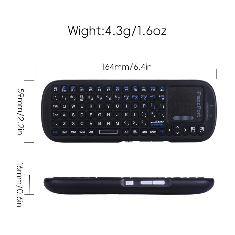 Bezprzewodowa Mini Klawiatura  – Raspberry Pi Keyboard recenzja i cena