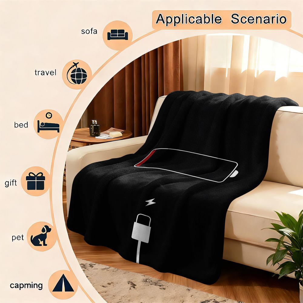 Minimalistyczny koc flanelowy  – The Office Tech recenzja i cena