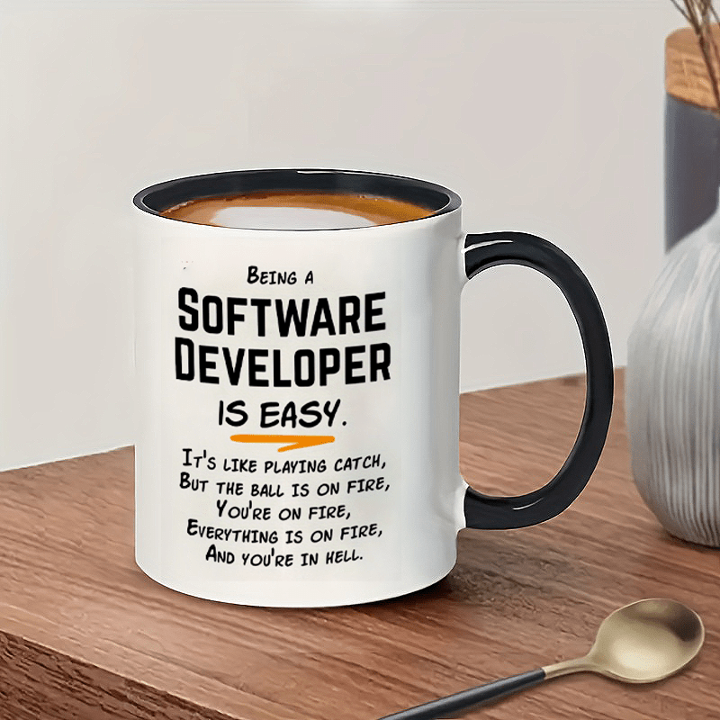 Humorystyczny kubek ceramiczny – The Office Tech recenzja i cena