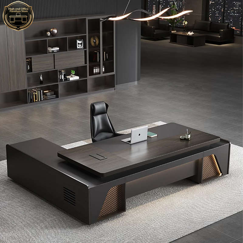 Luksusowe, nowoczesne biurko p – Office Tech Management recenzja i cena