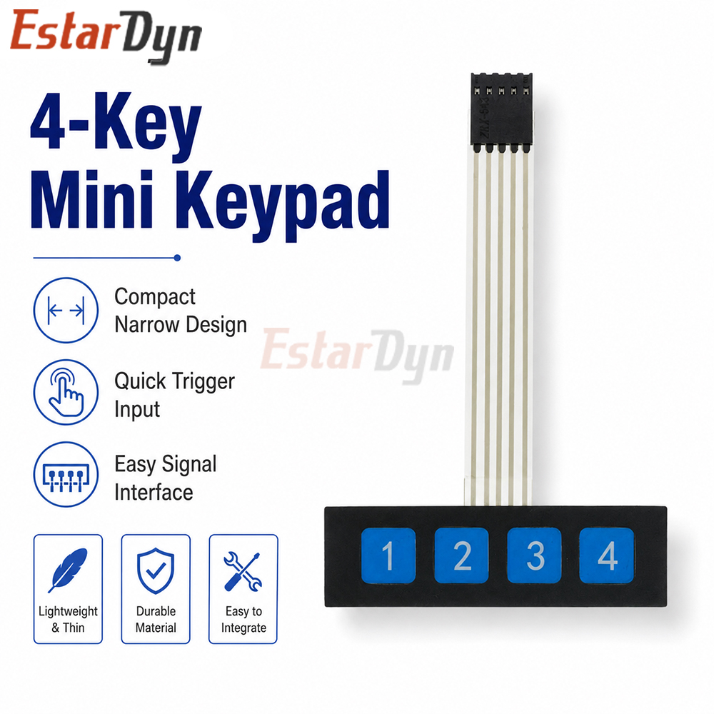 Estardyn 4/12/16/20 Klawiszy 3 – Raspberry Pi Keyboard recenzja i cena