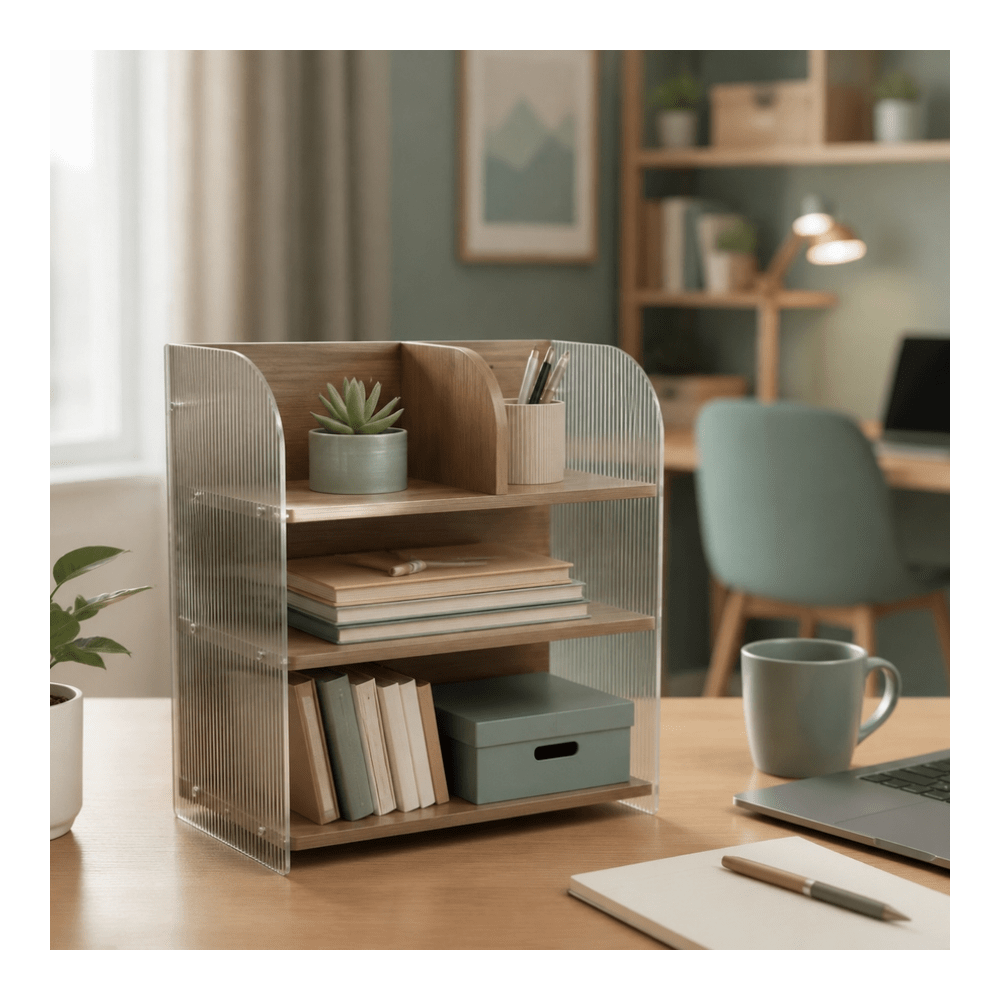 Biały schowek na router WiFi,  – Office Tech Management recenzja i cena